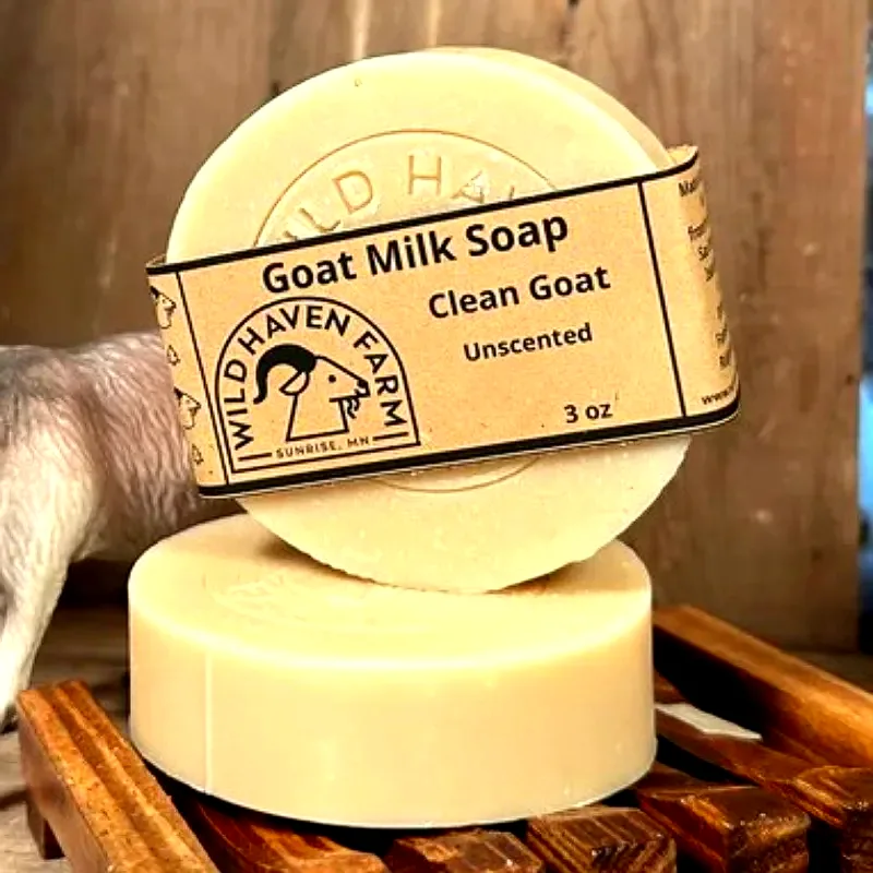 Clean Goat Unscented Soap Bar